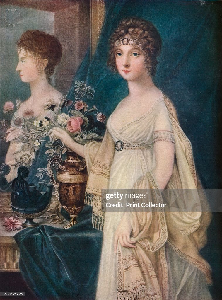 Elizabeth, Consort of Alexander I, 19th century, 1917. Artist: Charles Turner
