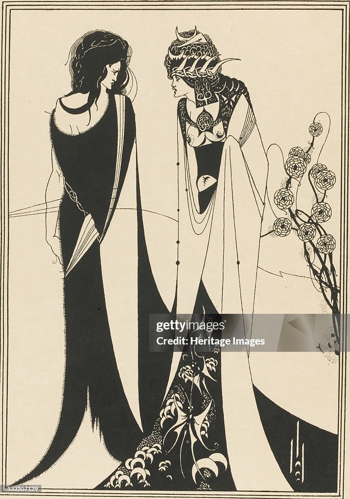 Illustration for Salome by Oscar Wilde, 1894. Artist: Beardsley, Aubrey (1872?1898)