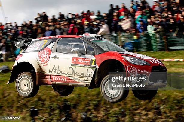 And PAUL NAGLE in CITROEN DS3 WRC of team ABU DHABI TOTAL WORLD RALLY TEAM in action during the SS17 Fafe of the WRC Vodafone Rally Portugal 2016 in...