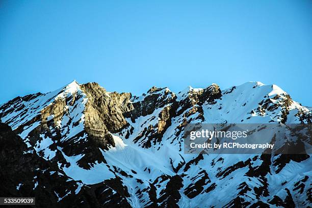 snowy peaks - rcphotography bildbanksfoton och bilder