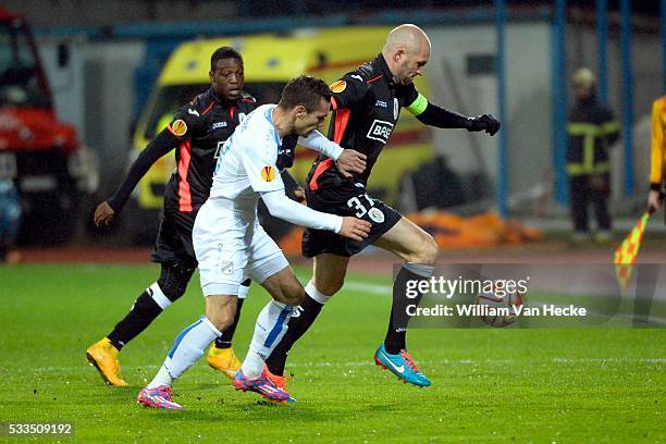 Jelle Van Damme of Standard pictured during the UEFA Europa league match Group G day 5 between HNK Rijeka and Standard de Liege , on 27 November 2014...