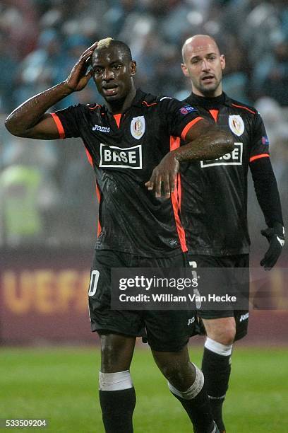 Paul-Jose Mpoku of Standard pictured during the UEFA Europa league match Group G day 5 between HNK Rijeka and Standard de Liege , on 27 November 2014...