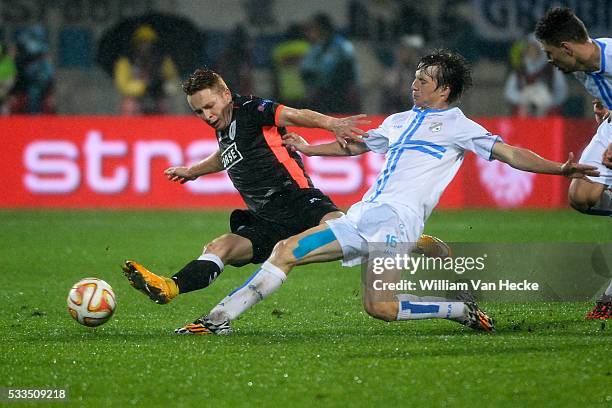 Adrien Trebel of Standard pictured during the UEFA Europa league match Group G day 5 between HNK Rijeka and Standard de Liege , on 27 November 2014...
