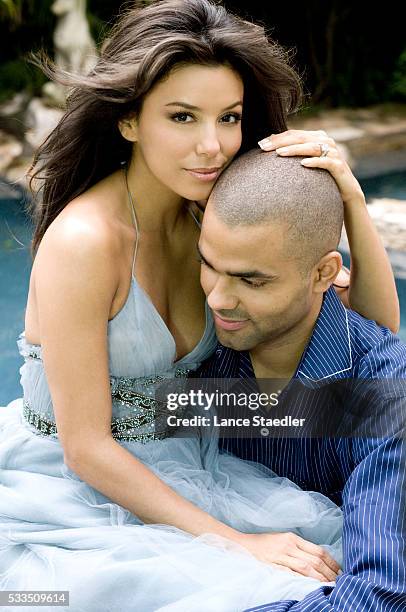 Eva Longoria Parker and Tony Parker