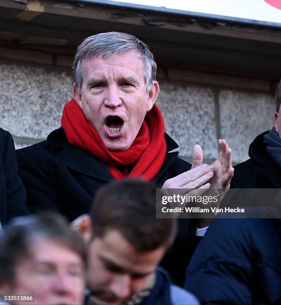 President Roland Duchatelet of Standard during the Jupiler Pro League match between Standard Liege and Club Brugge in Liege, Belgium.