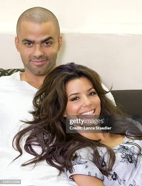 Eva Longoria Parker and Tony Parker