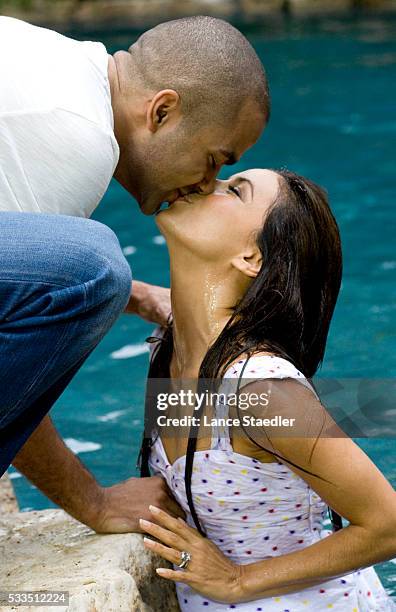 Eva Longoria Parker and Tony Parker