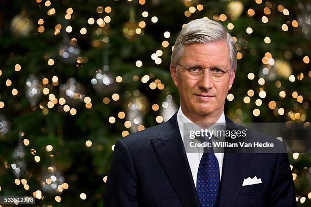 - Discours télévisé du Roi Philippe à l'occasion des fêtes de Noël et de Nouvel an - Toespraak van Koning Filip ter gelegenheid van Kerstmis en...