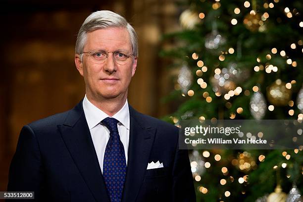 - Discours télévisé du Roi Philippe à l'occasion des fêtes de Noël et de Nouvel an - Toespraak van Koning Filip ter gelegenheid van Kerstmis en...