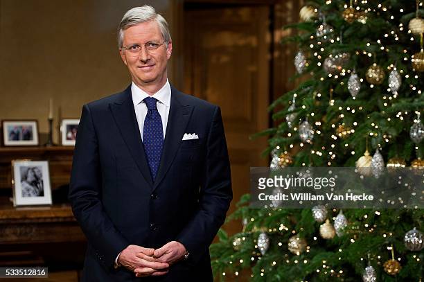 - Discours télévisé du Roi Philippe à l'occasion des fêtes de Noël et de Nouvel an - Toespraak van Koning Filip ter gelegenheid van Kerstmis en...