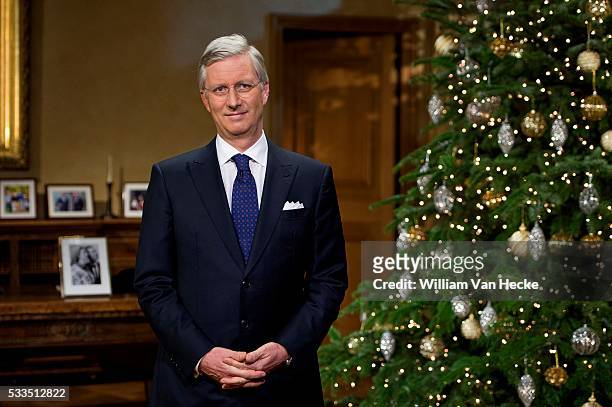 - Discours télévisé du Roi Philippe à l'occasion des fêtes de Noël et de Nouvel an - Toespraak van Koning Filip ter gelegenheid van Kerstmis en...
