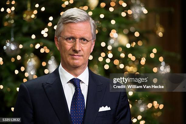 - Discours télévisé du Roi Philippe à l'occasion des fêtes de Noël et de Nouvel an - Toespraak van Koning Filip ter gelegenheid van Kerstmis en...