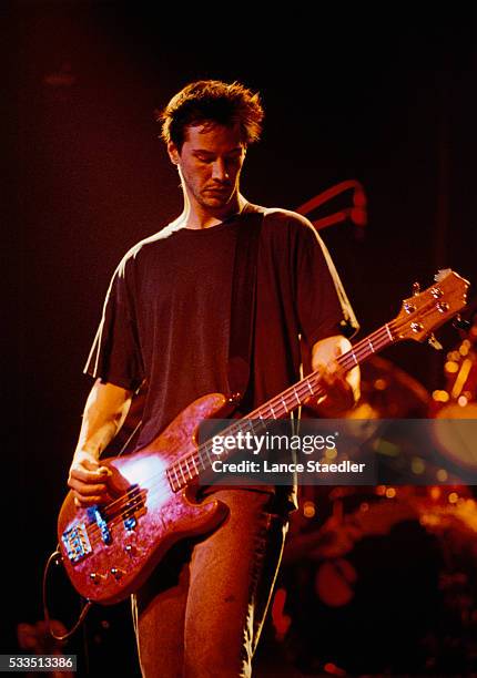 Keanu Reeves With the Band Dogstar