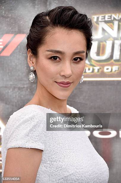 Jane Wu attends the "Teenage Mutant Ninja Turtles: Out Of The Shadows" World Premiere at Madison Square Garden on May 22, 2016 in New York City.