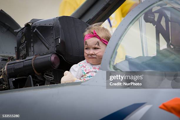 Every year at the military airfield a symposium is organised for defence contractors and their military counterparts, in Bydgoszcz, Poland, on May...