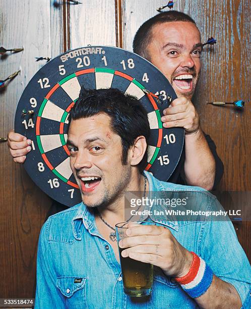 Johnny Knoxville and Wee Man Acuna