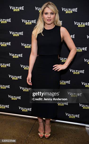 Elisha Cuthbert attends Happy Endings Reunion at the 2016 Vulture Festival at Milk Studios on May 22, 2016 in New York City.