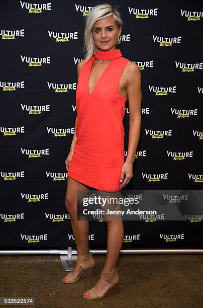 Eliza Coupe attends Happy Endings Reunion at the 2016 Vulture Festival at Milk Studios on May 22, 2016 in New York City.