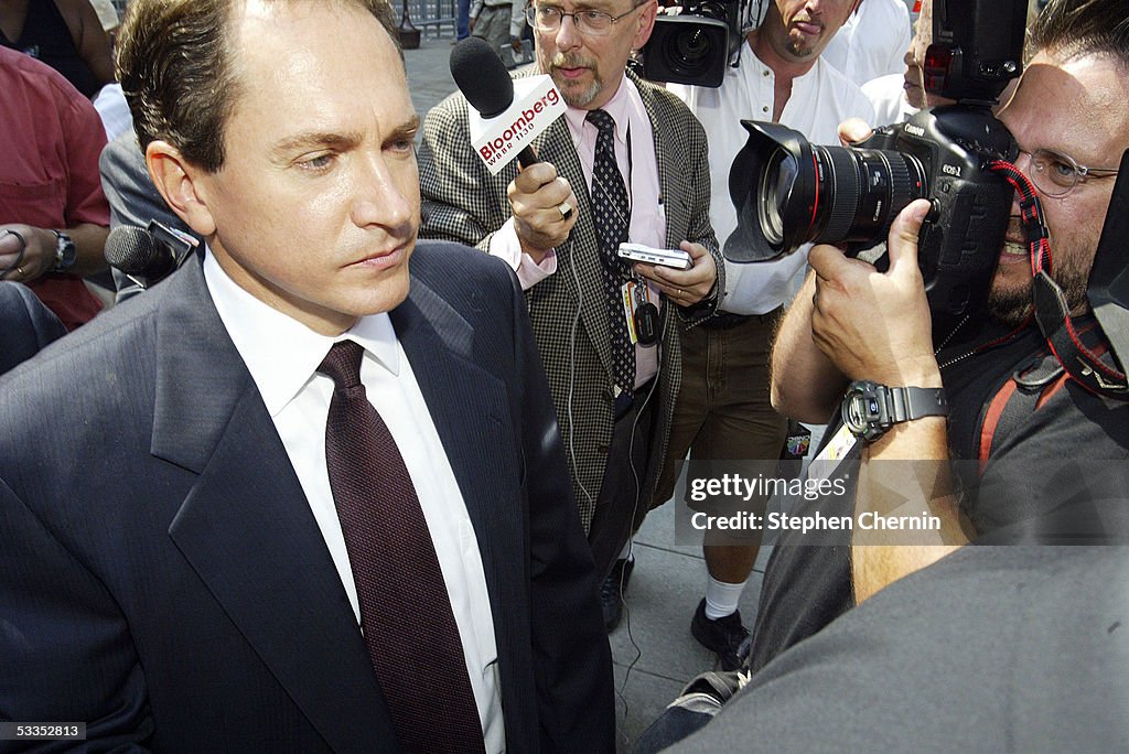 WorldCom CFO Scott Sullivan leaves federal court after his fraud ...