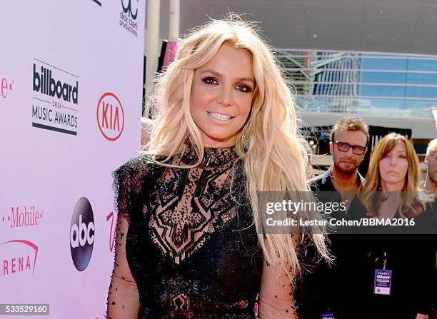 Singer Britney Spears attends the 2016 Billboard Music Awards at T-Mobile Arena on May 22, 2016 in Las Vegas, Nevada.