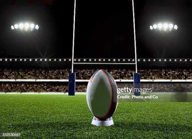 rugby ball - rugby ball stock pictures, royalty-free photos & images