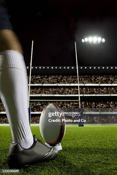 penality rugby - rugby bildbanksfoton och bilder