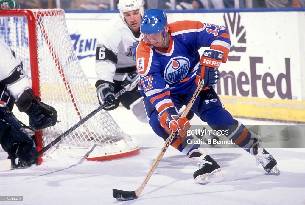 Edmonton Oilers v Los Angeles Kings