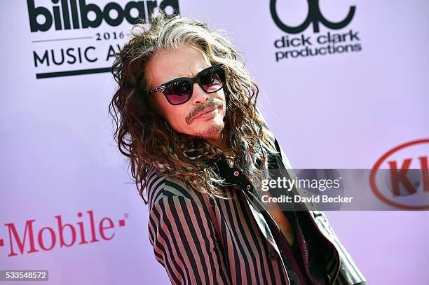 Recording artist Steven Tyler of Aerosmith attends the 2016 Billboard Music Awards at T-Mobile Arena on May 22, 2016 in Las Vegas, Nevada.