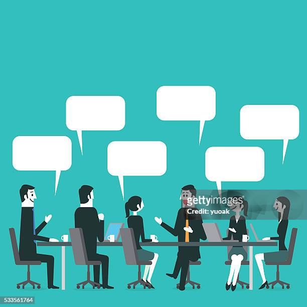 3,330 Group Discussion Cartoon Photos and Premium High Res Pictures - Getty  Images