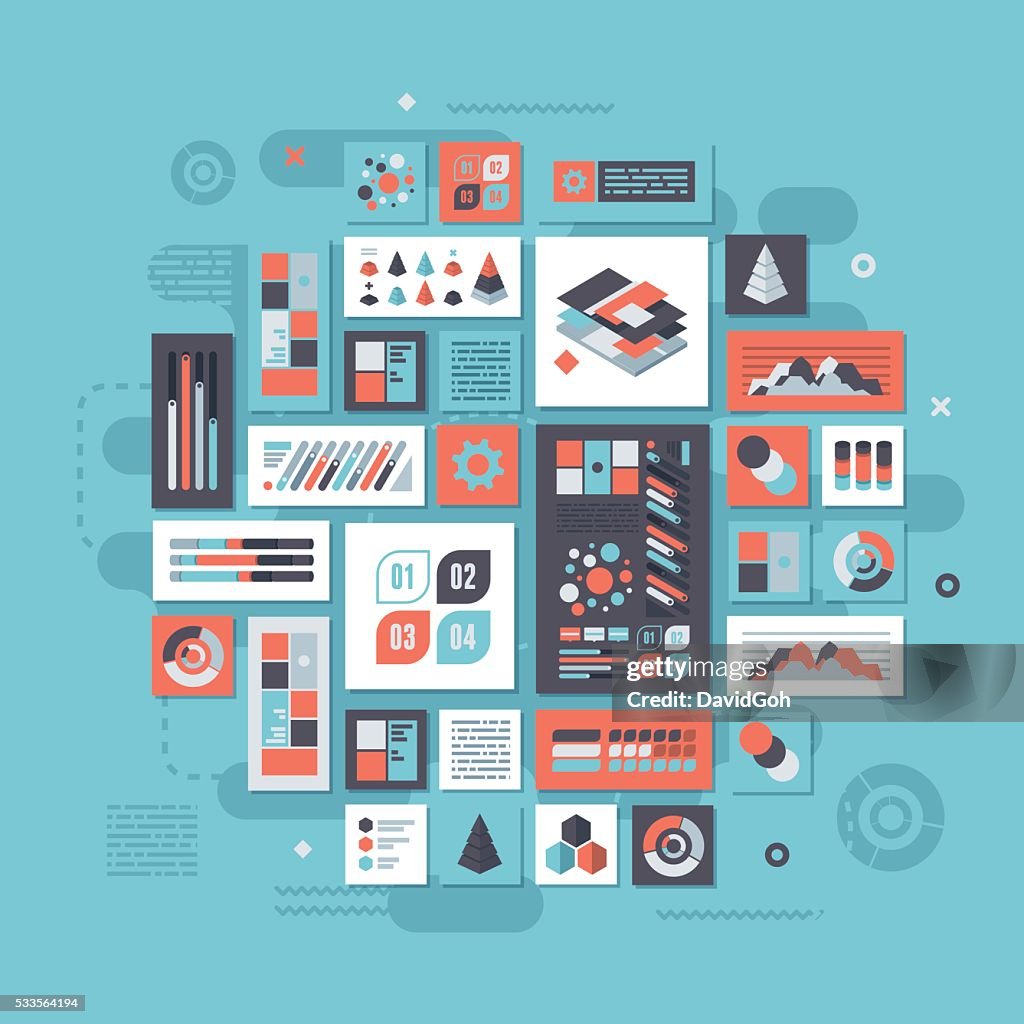 Analytics Flat Design Concept High-Res Vector Graphic - Getty Images