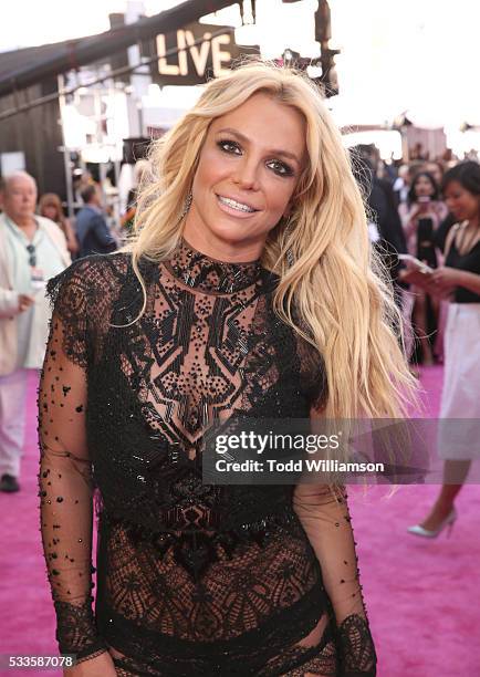 Singer Britney Spears attends the 2016 Billboard Music Awards at T-Mobile Arena on May 22, 2016 in Las Vegas, Nevada.