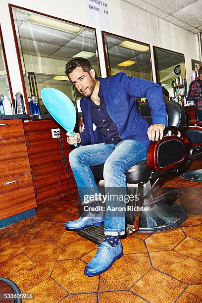 Actor Jason Jones is photographed for Esquire Magazine in 2015 in New York City.