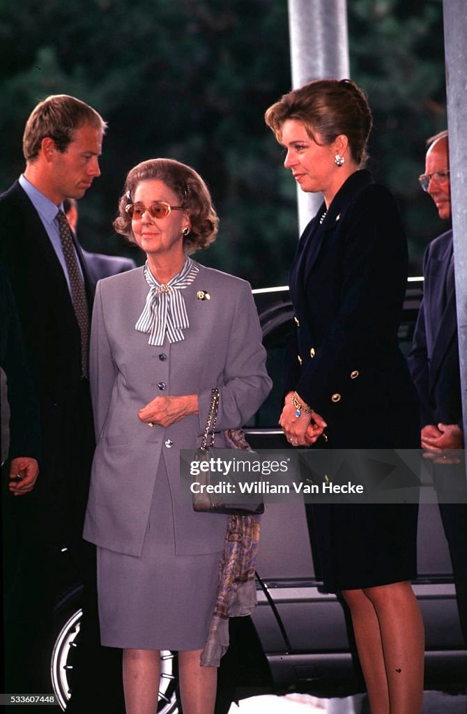 Queen Fabiola of Belgium...
