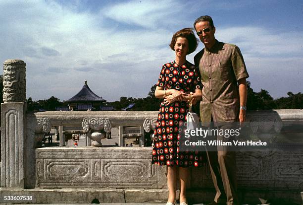 Official visit of King Baudouin and Queen Fabiola of Belgium to China.