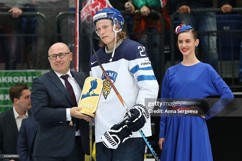 Finland v Canada - 2016 IIHF World Championship Ice Hockey: Gold Medal Game