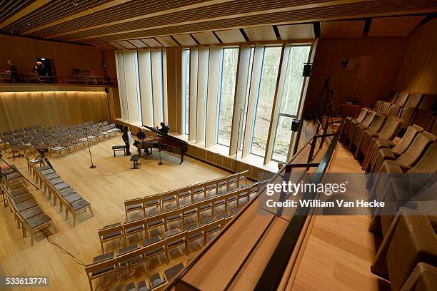 - Cérémonie d'ouverture de "The New Building" en présence du Roi Albert et de la Reine Paola: la Chapelle Musicale Reine Elisabeth célèbre, 75 ans...