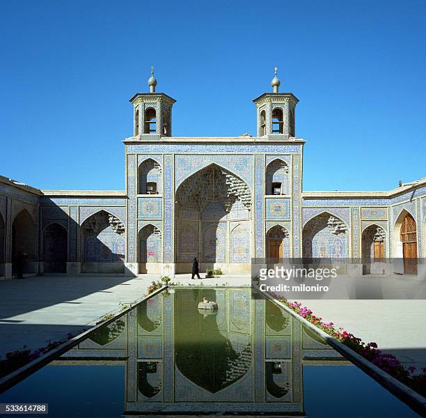 nasir ol molk mosque - miloniro stock-fotos und bilder