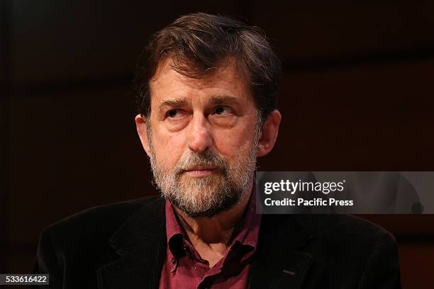 Nanni Moretti at the Book Fair in Turin. A hundred years after the birth of Natalia Ginzburg, Nanni Moretti reads pages of "Caro Michele" and...