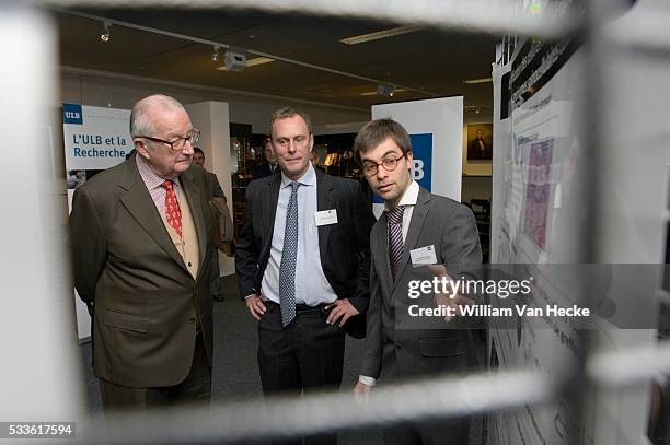 - Le Roi Albert se rend au Campus Erasme de l'Université Libre de Bruxelles à Anderlecht. Il y rencontre les autorités de l'ULB et le Prof. Dr....