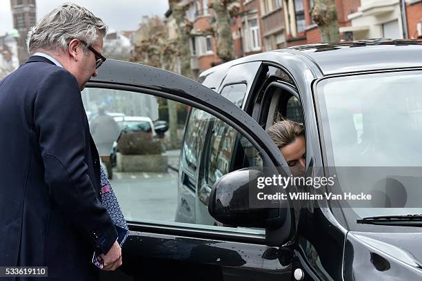 - Le Prince Laurent et la Princesse Claire assistent à l'inauguration d'un immeuble rénové à Schaerbeek par Renovassistance asbl. La Princesse Claire...