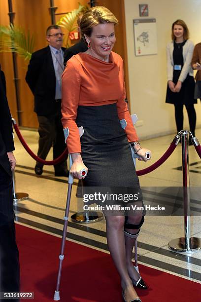 - Visite officielle du Roi Philippe et la Reine Mathilde aux institutions de l'Union Européenne à Bruxelles: Parlement Européen - Officieel bezoek...