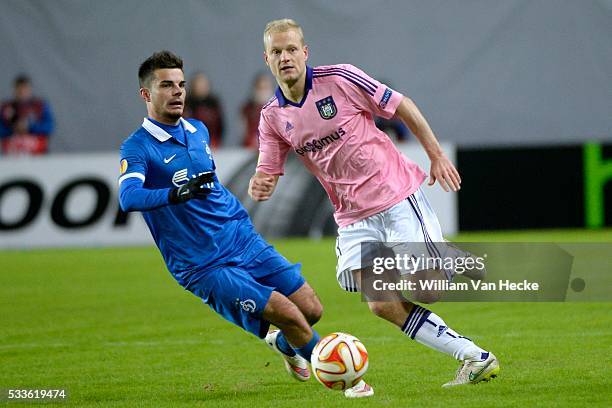 62 Anderlecht V Fc Dinamo Moskva Uefa Europa League Round Of 32