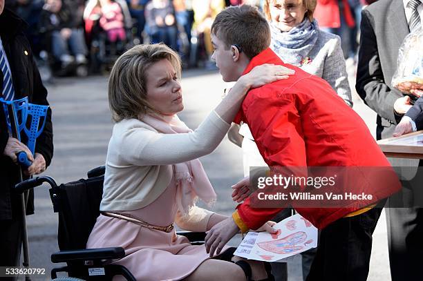 - Koningin Mathilde neemt deel aan de Week van de Zorg in Sint-Lodewijk vzw te Wetteren. Sint-Lodewijk biedt aangepast onderwijs en/of begeleiding...