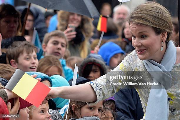 - Le Roi Philippe et la Reine Mathilde en visite à la Province du Brabant wallon. Le Roi et la Reine visiteront le Centre national de football à...