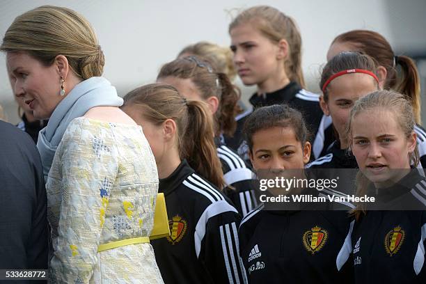 - Le Roi Philippe et la Reine Mathilde en visite à la Province du Brabant wallon. Le Roi et la Reine visiteront le Centre national de football à...