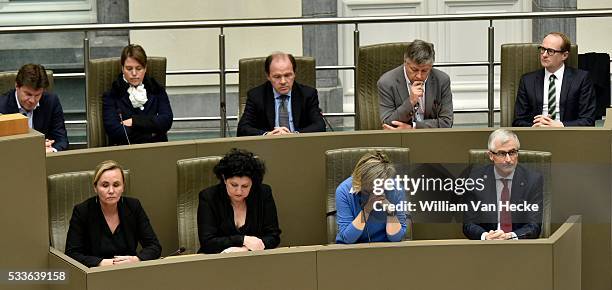 - Séance plénière du Parlement flamand - Plenaire vergadering Vlaams Parlement * 23/3/2016 pict. By Philip Reynaers © Photo News