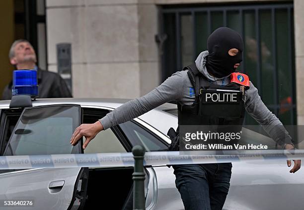 - Comparution en Chambre du Conseil de Bruxelles de présumés terroristes - Verschijning voor de Raadkamer van Brussel van verdachten van terrorisme...