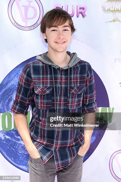 Actor Chad Roberts attends the World Dog Day Celebration at The City of West Hollywood Park on May 22, 2016 in West Hollywood, California.