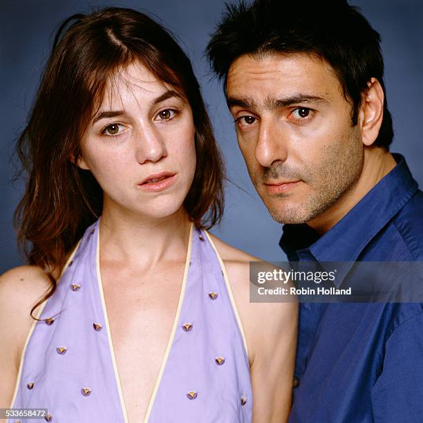 Director Yvan Attal and actress Charlotte Gainsbourg.