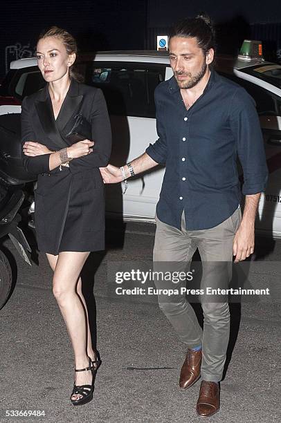 Marta Ortega and Carlos Torretta are seen on May 20, 2016 in Madrid, Spain.